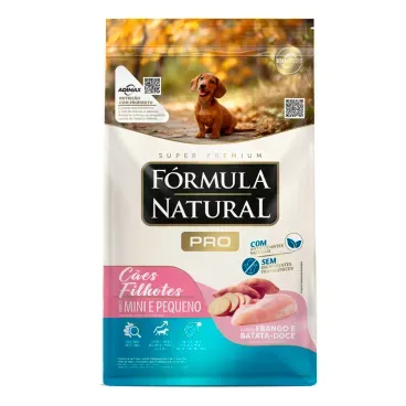 Racao Formula Natural Pro Caes Filhotes Mini e Pequeno
